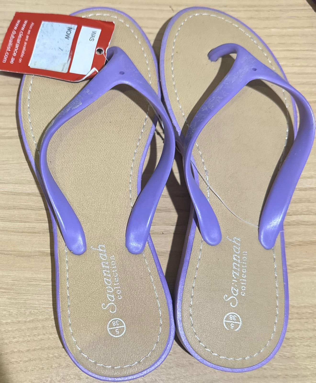Girls Savannah Collection flip flop summer sandal