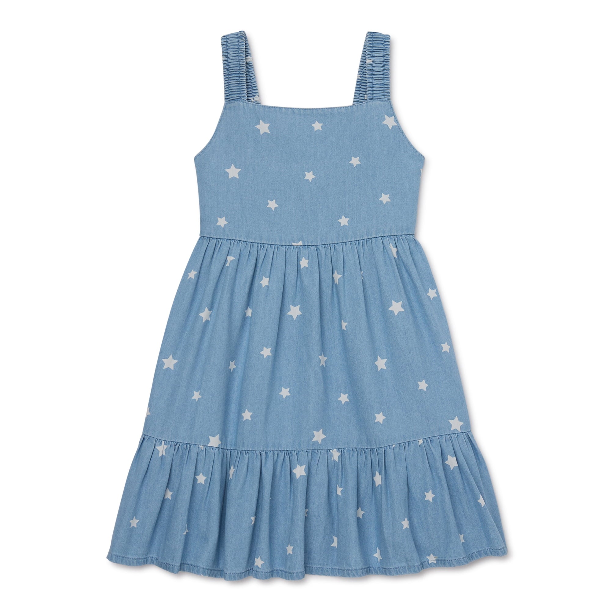 SIZE 2T - Wonder Nation Toddler Girl Ruffled Dress Sizes