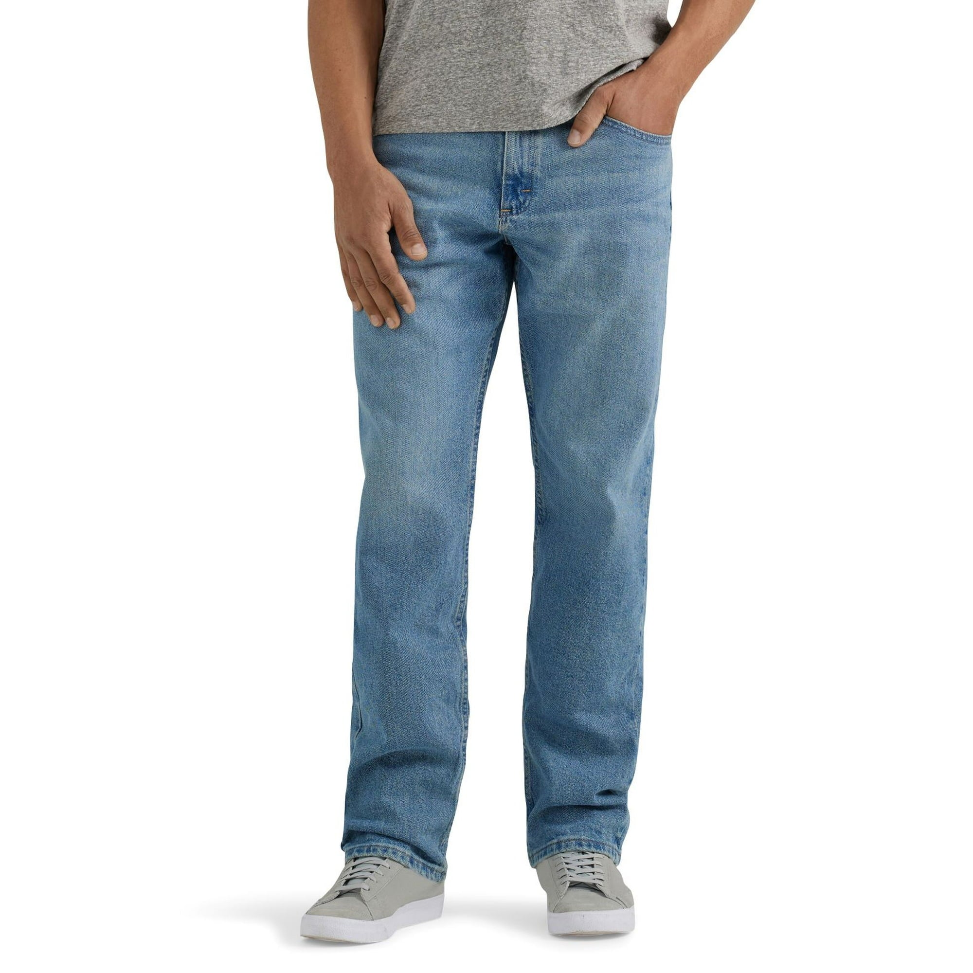 SIZE: 34*32 - Wrangler Men's and Big Men's Relaxed Fit Jeans with Flex