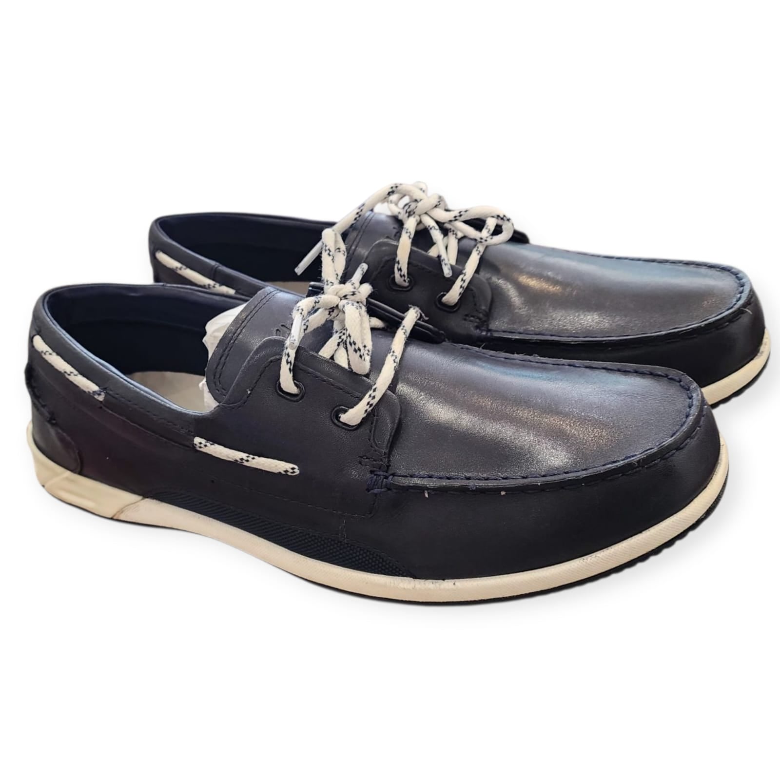 Orson Harbor Dark Blue Leather