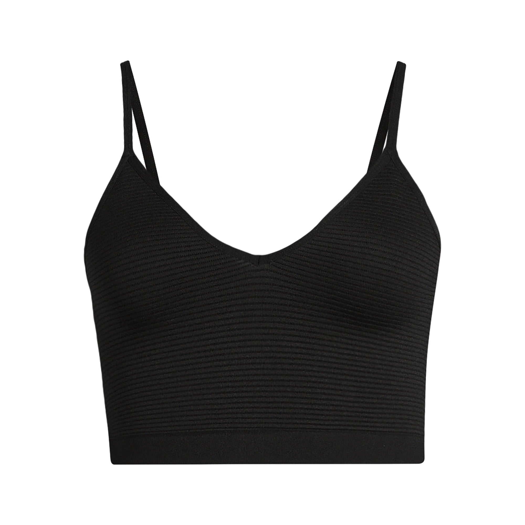 المقاس: M - حمالة صدر نسائية بدون حدود ذات نسيج ثنائي الاتجاه