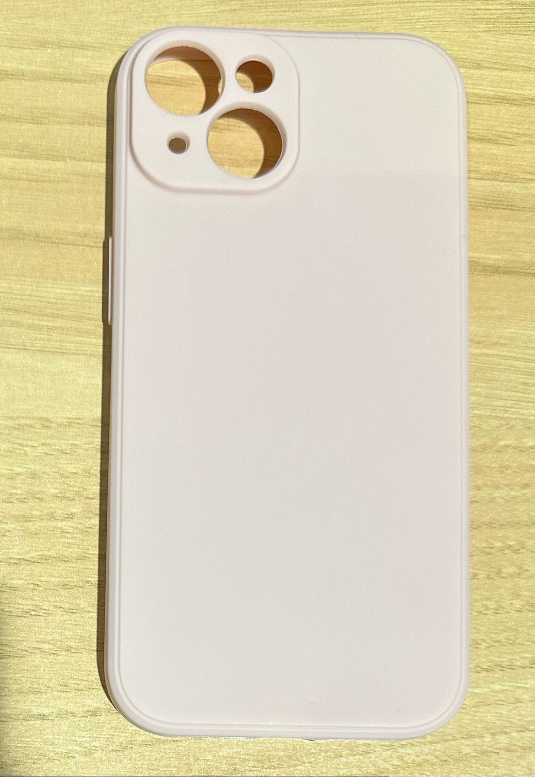 Saitong silicone cover for iPhone 15 light pink
