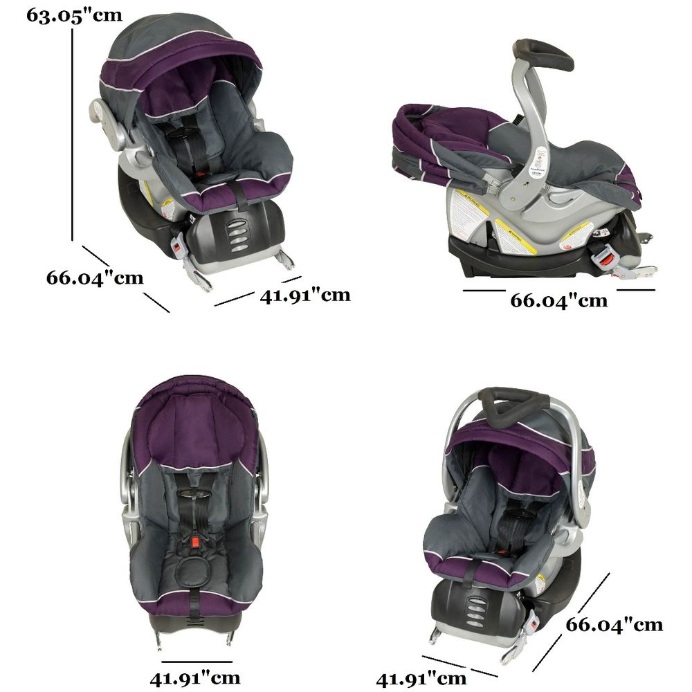 BABY TREND EZ Flex-Loc Plus Infant Car Seat Elixer