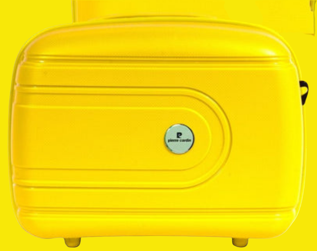Pierre Cardin Yellow Travel Bag 14"
