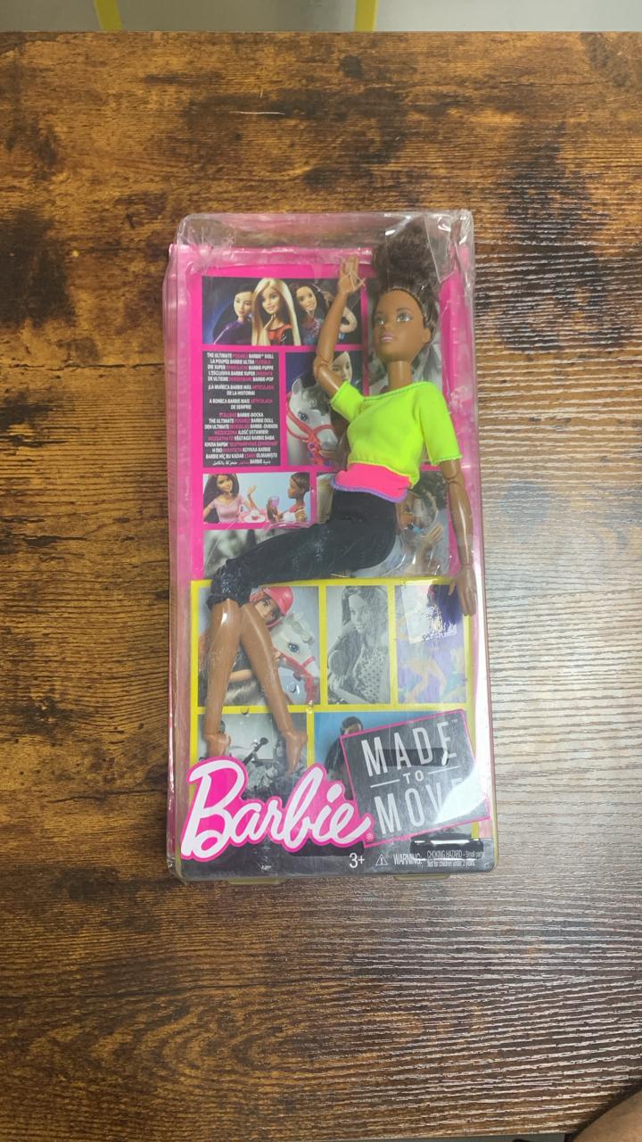 Barbie Made to Move Yellow Top (Amazon Exclusive) For Girls