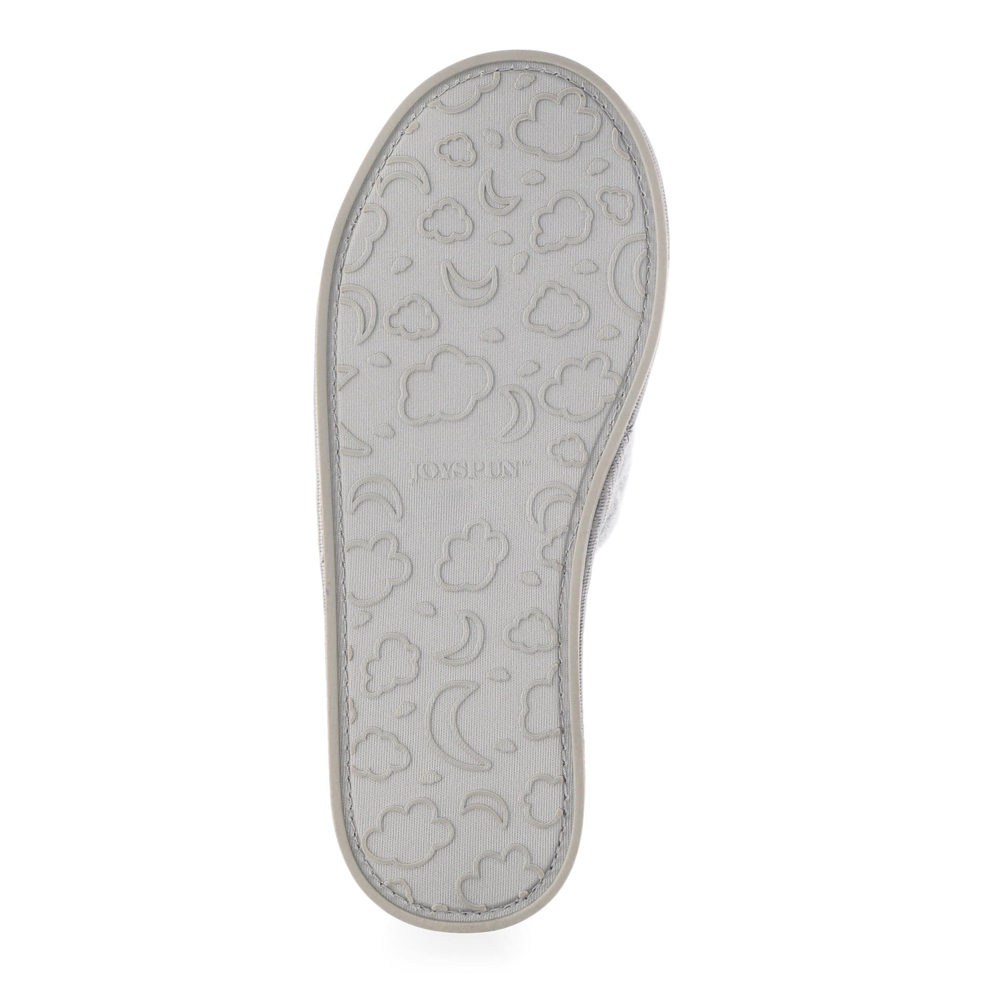 المقاس: 39 - شبشب Joyspun النسائي المبطن ذو الشريط الواحد، عرض واسع