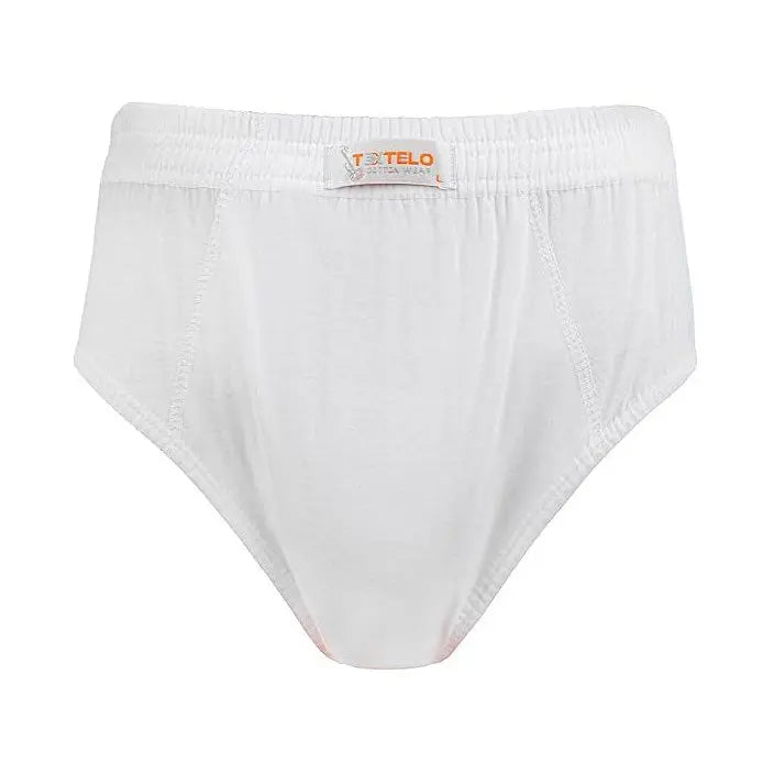 Boxer for Men White Color Premium Cotton Comfort Fit Underwear - Textelo