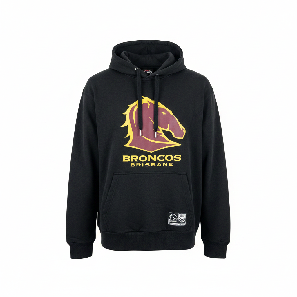 Brisbane Broncos Hoodie - Front