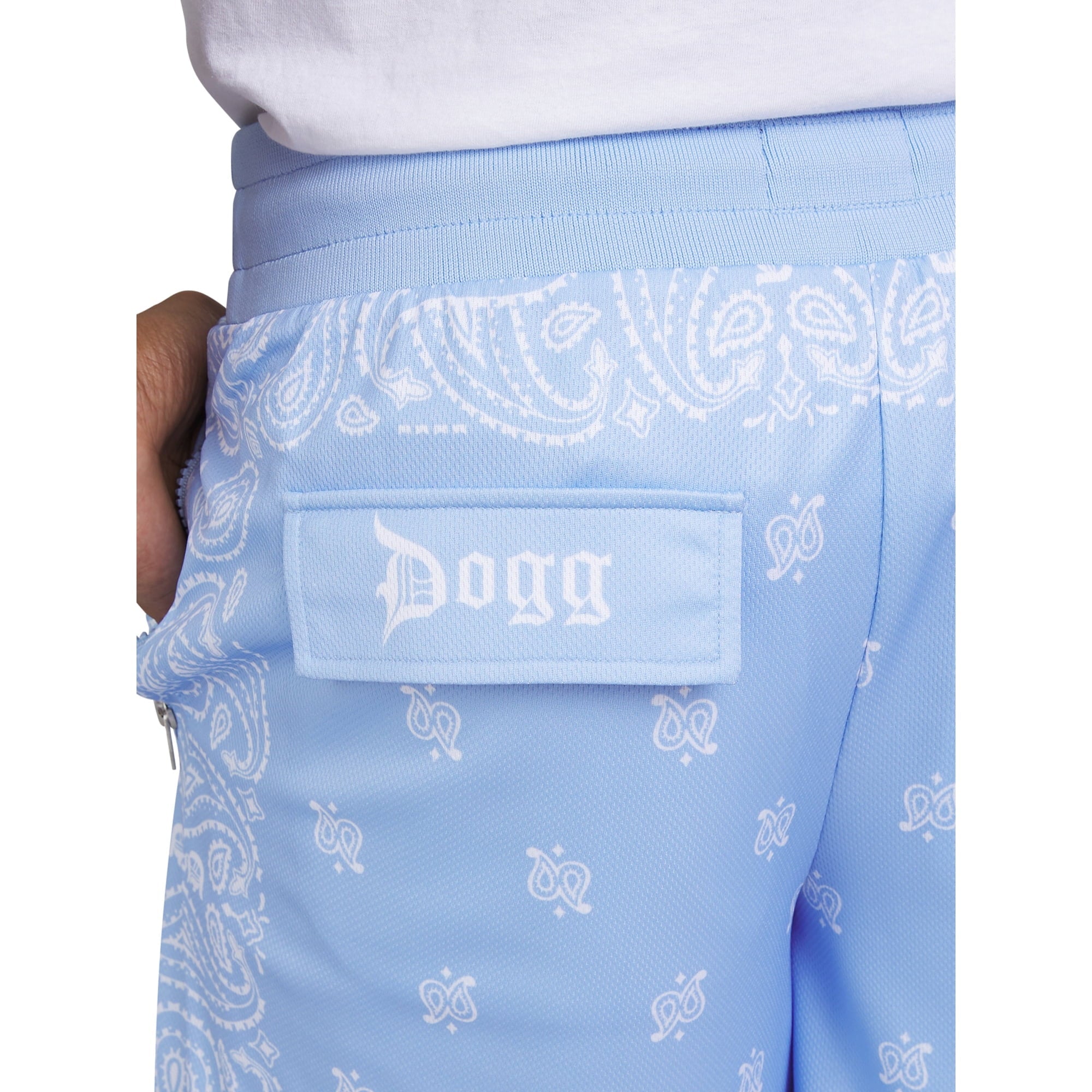 المقاس: 2XL - شورت كرة السلة الرجالي من Dogg Supply by Snoop Dogg بطبعة بيزلي شبكية سهلة الارتداء مع جيوب للرجال والرجال الكبار