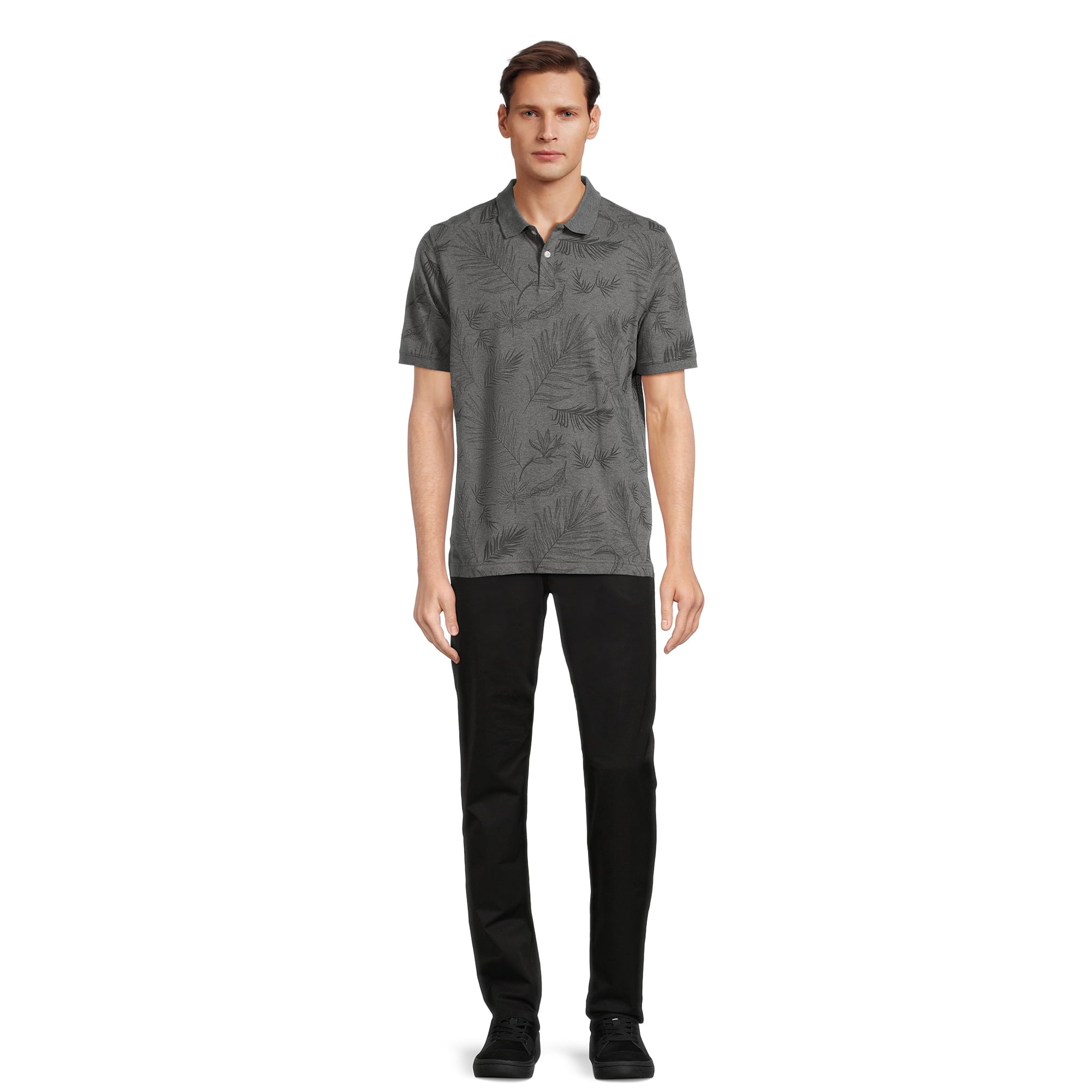 SIZE: M - George Men's & Big Men's Pique Polo Shirt with Short Sleeves