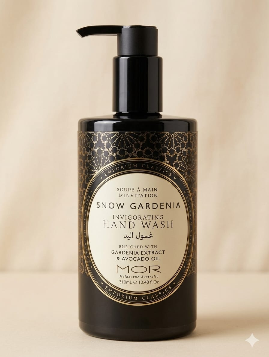 MOR-Snow Gardenia INVIGORATING HAND WASH 310ML
