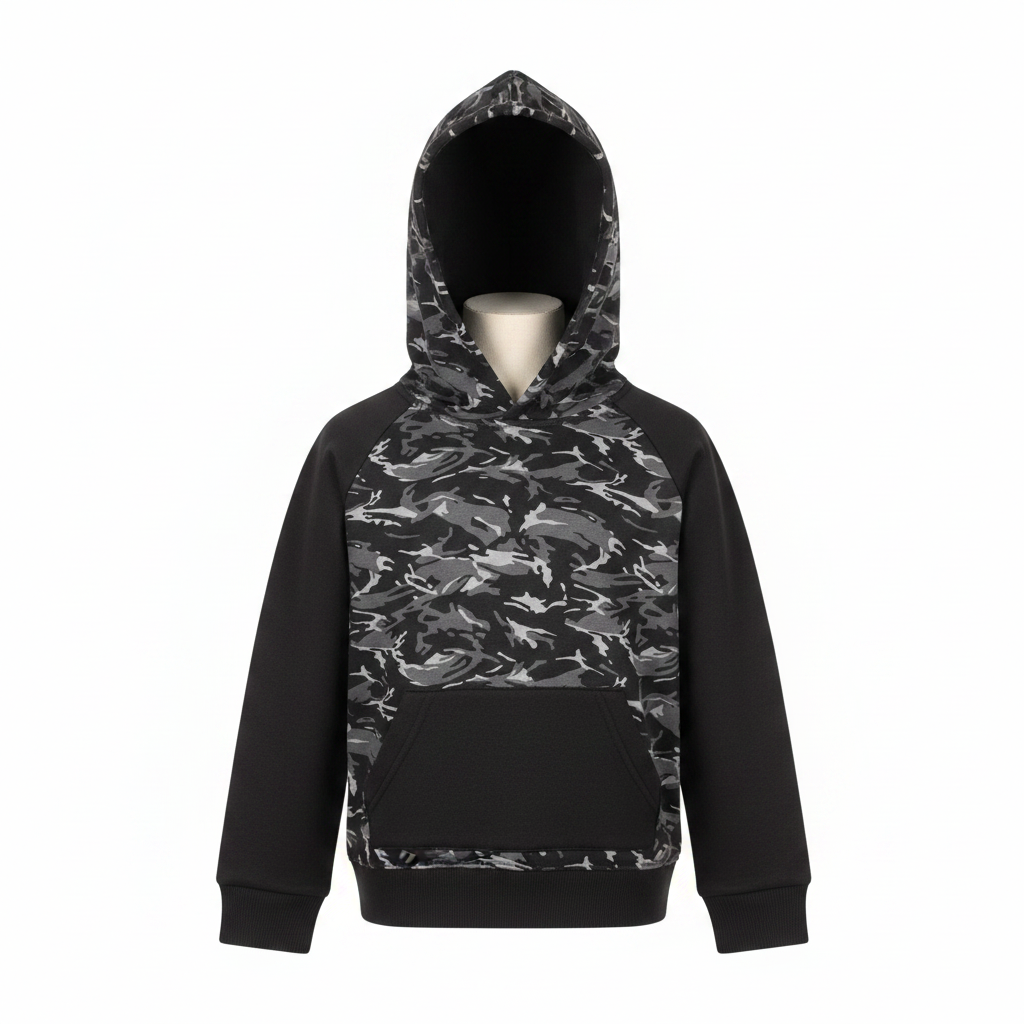 Camo Hoodie – Front