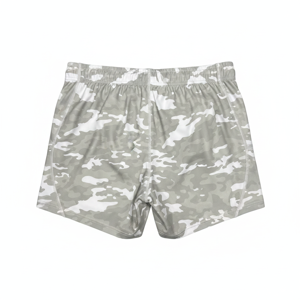 Camo Shorts Back