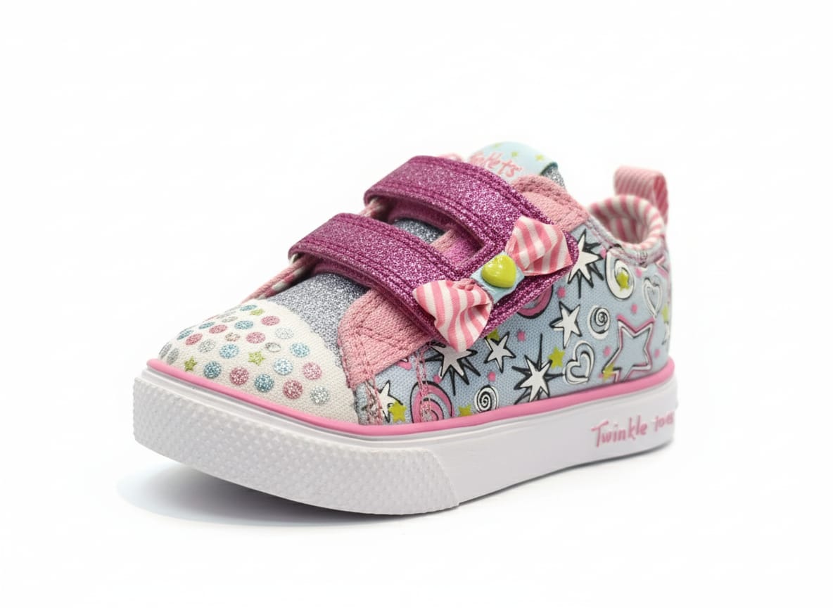 Skechers Kids Girls Twinkle Sparks Sneaker