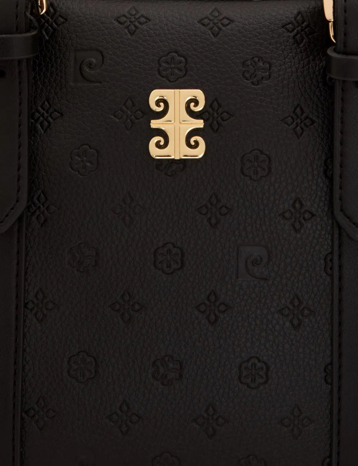 Pierre Cardin Black Bag Golden Zipper