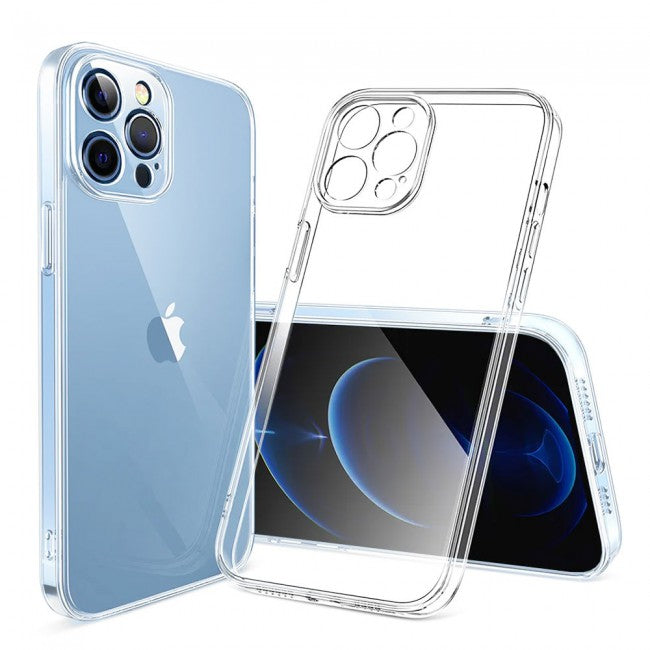 MARGOUN for Apple iPhone 15 Pro Case Cover Clear TPU 2.0MM with Camera Lens Protection