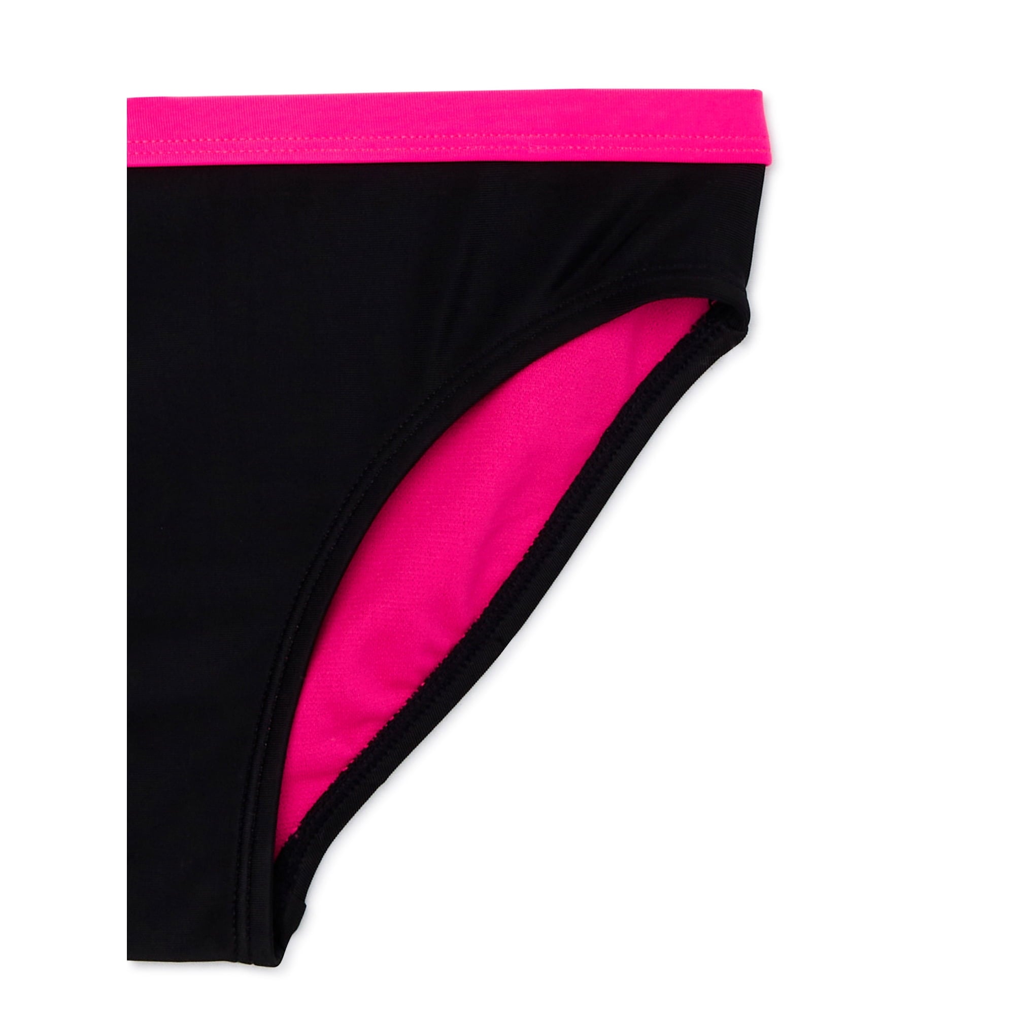 SIZE: M(7-8) - Wonder Nation Girls' Side Tie Tankini Swimsuit with UPF 50, 2-Piece