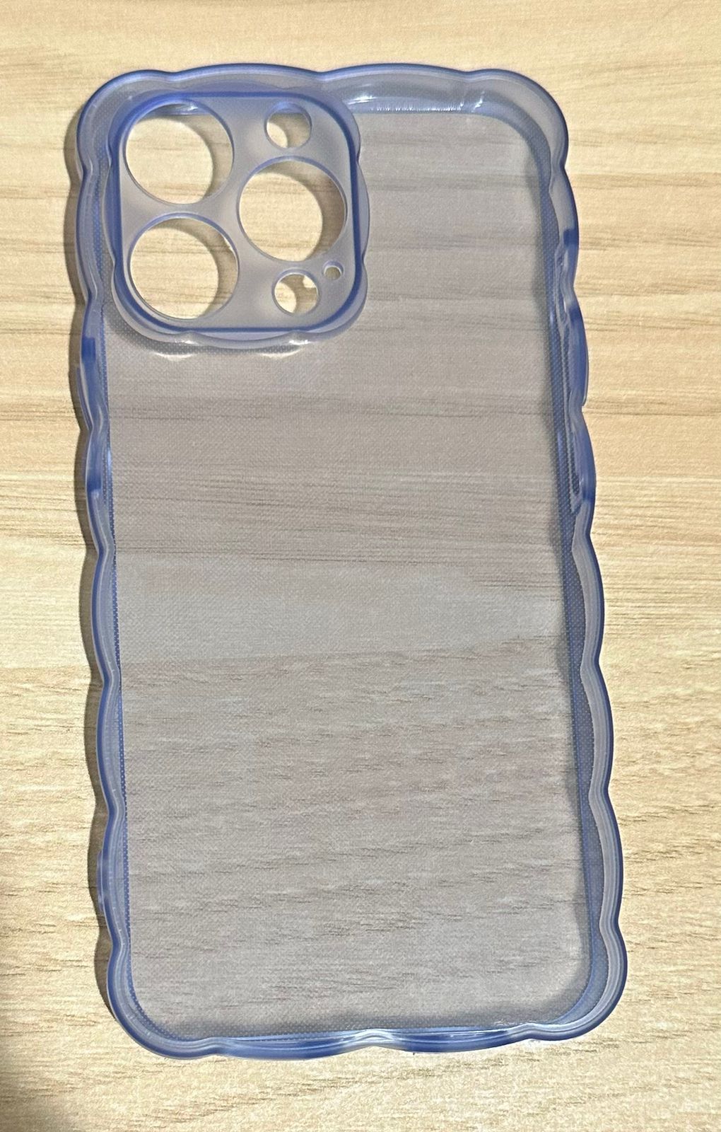 Curley cute iPhone 13 pro clear cover