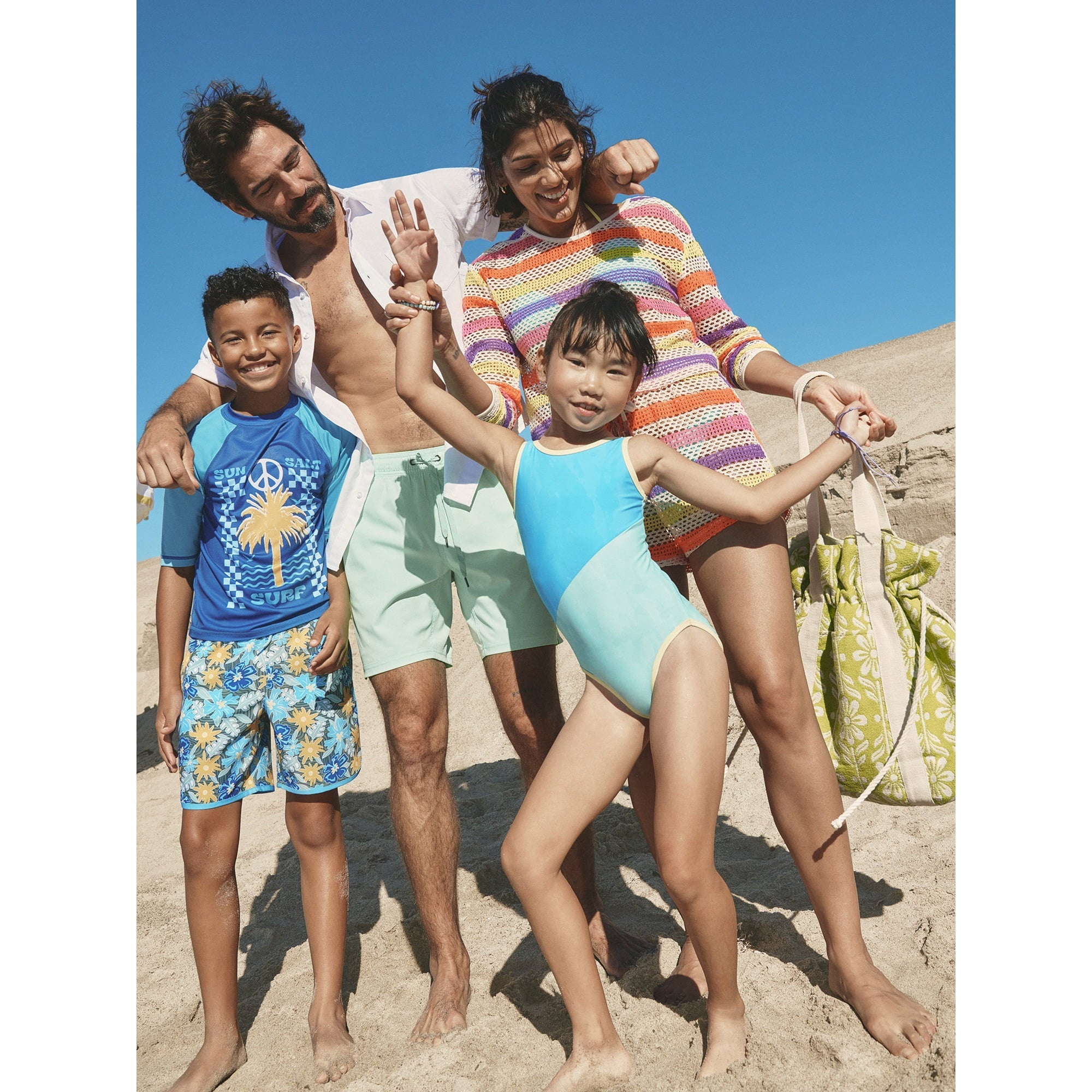 Sizes XL (14-16) Wonder Nation Boys Quick Dry Swim Trunks