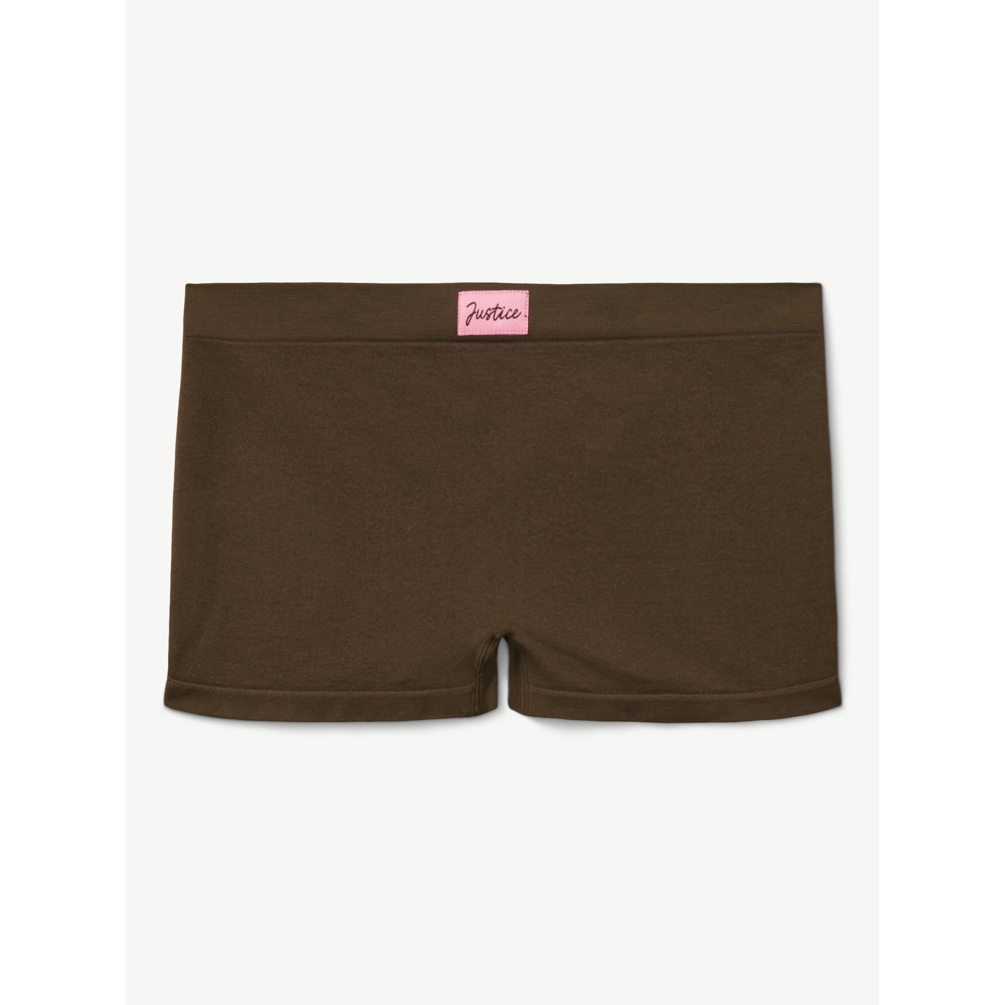 المقاس: 10 - ملابس داخلية قصيرة من مجموعة "Shades Collection" للفتيات من Justice Girls، عبوة من 5 قطع