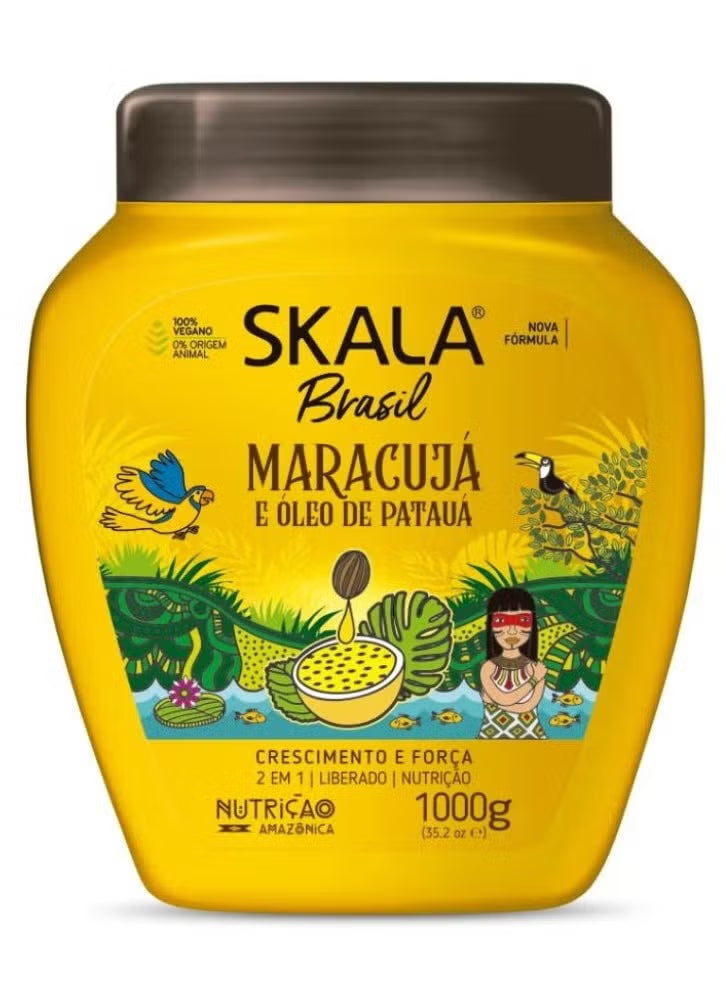 SKALA Brasil Maracuja Creme de Tratamento, Conditioner 1000 ml