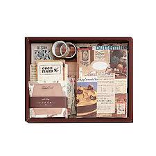 SIMNO Cocoa scrapbooking material set 155 pcs 18x23 cm (XM2109LH-003A) 395 ₴