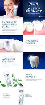 Oral-B Lasting White 3D White Toothpaste 95g - Brighten Your Smile