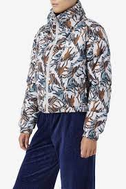 FILA WOMEN JACKET LORETTA SNAPOFF SLV CROP PUFFR