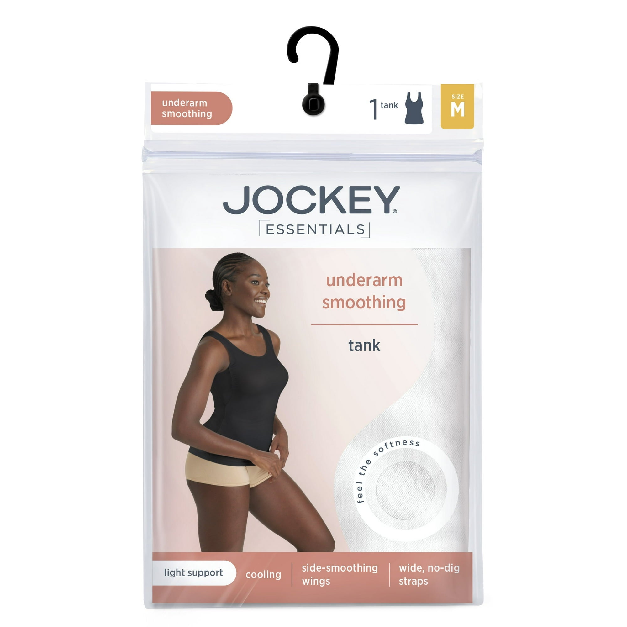 المقاس: 3XL - قميص داخلي ناعم تحت الإبط من Jockey® Essentials للنساء S