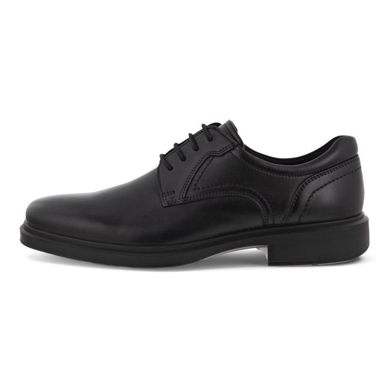 Size: 46 - ECCO Men's Helsinki 2.0 Plain Toe Tie Black Leather