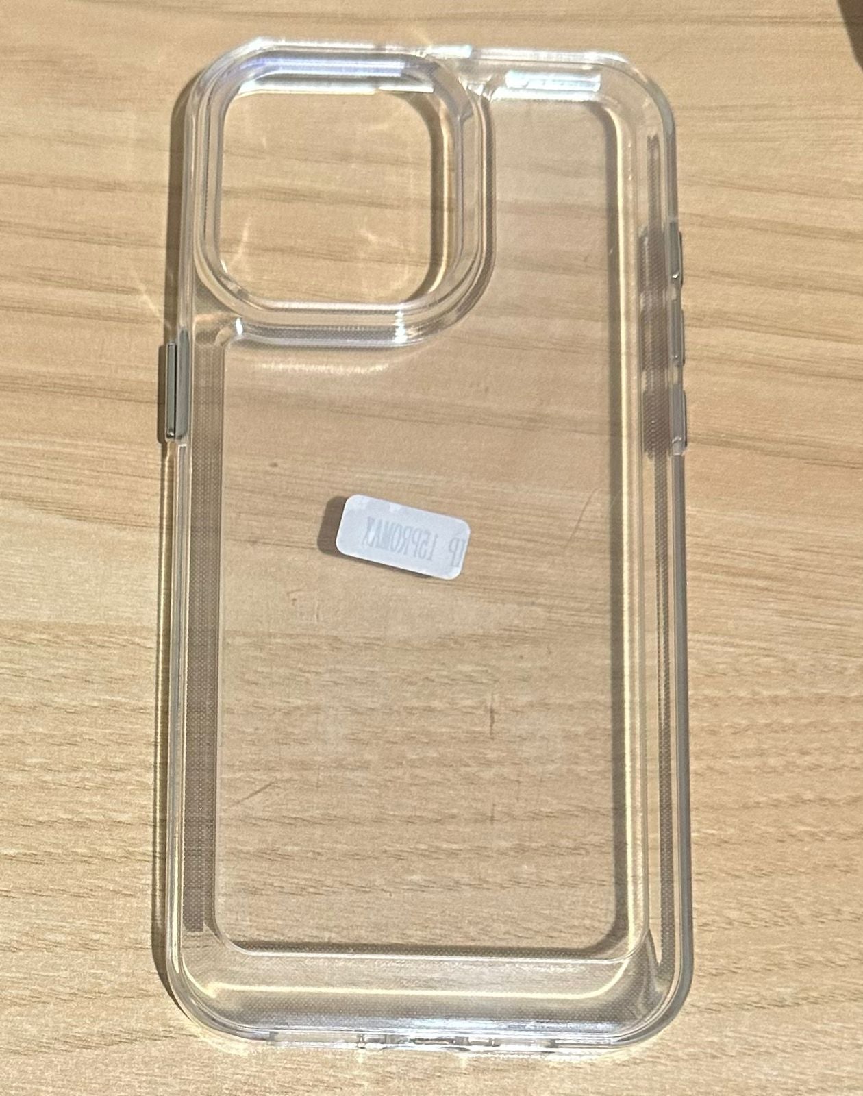 PROTECTION PRO QUIX - iPhone 15 Pro Protective Clear Case