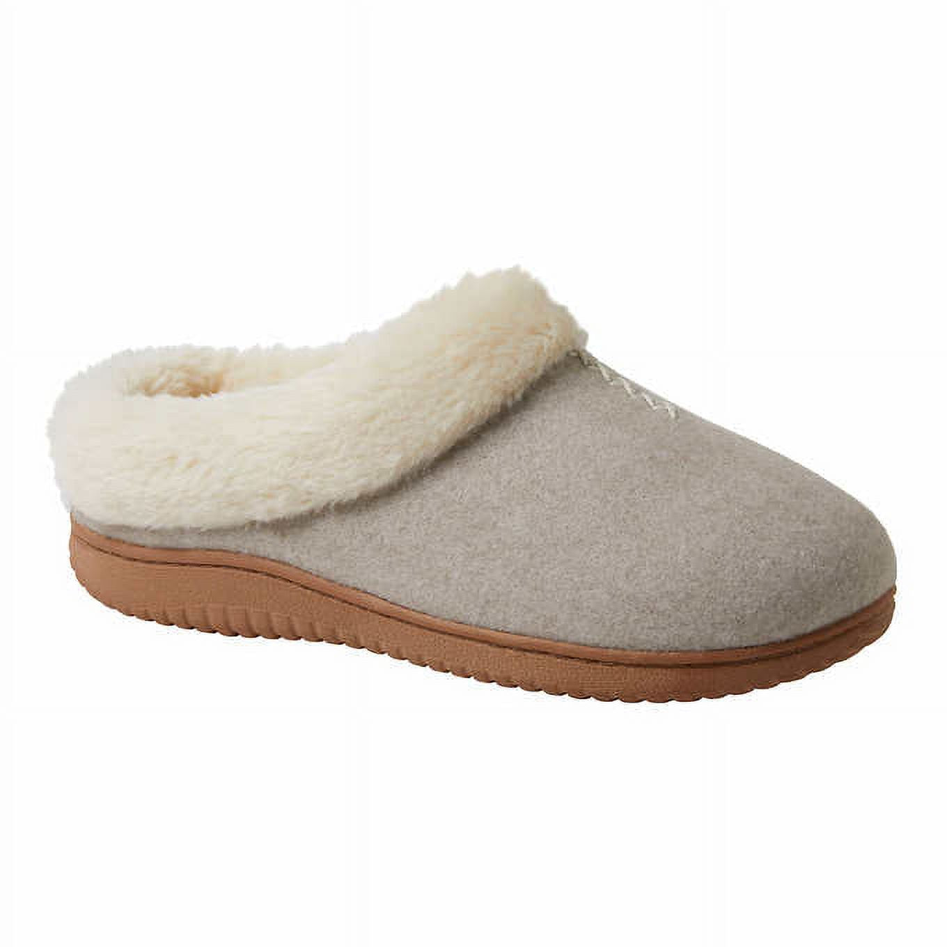 SIZE: 41 - Dearfoams Woman S Indoor/Outdoor Breathable Memory Foam Clog Slippers