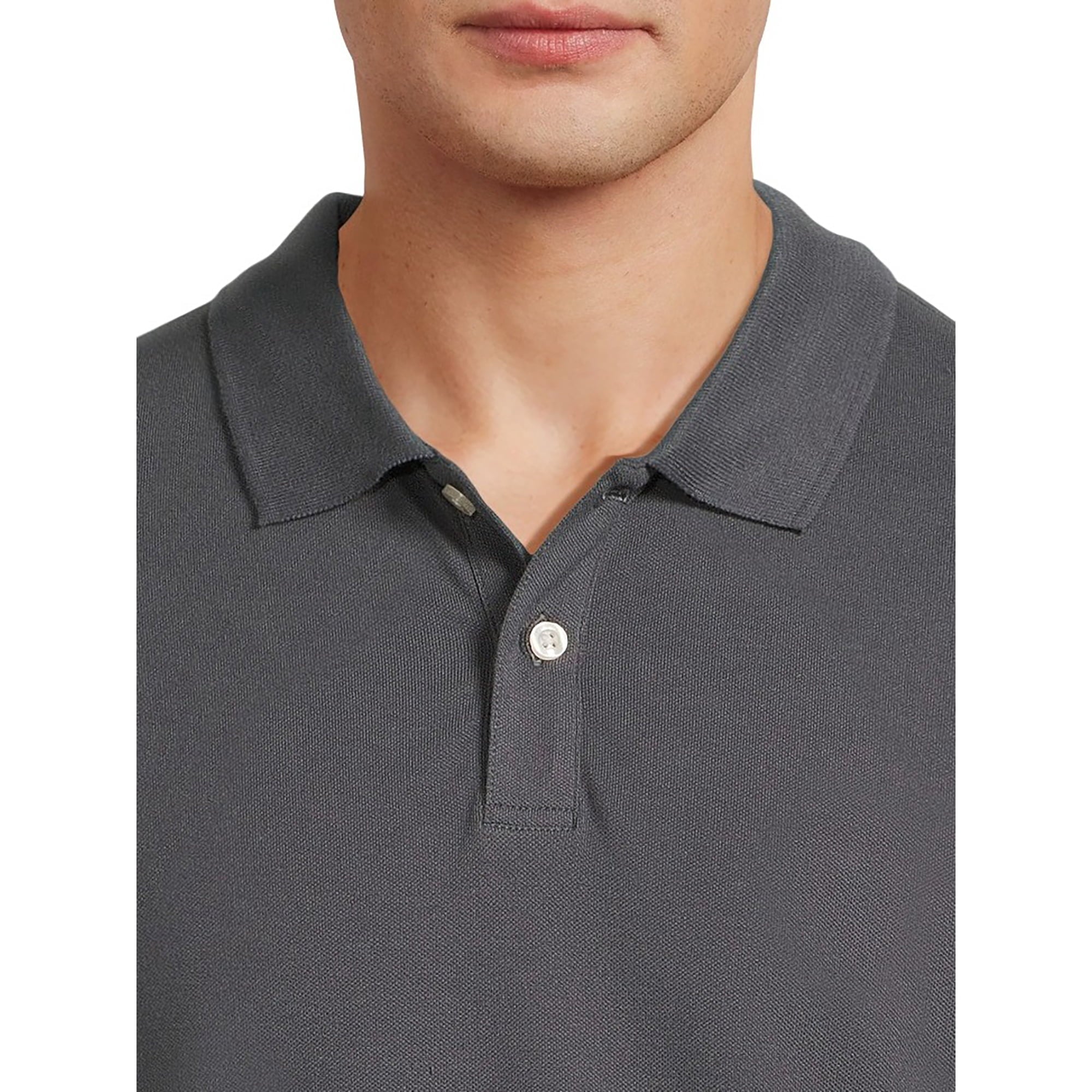 SIZE: XL - George Men's & Big Men's Pique Polo Shirt with Short Sleeves