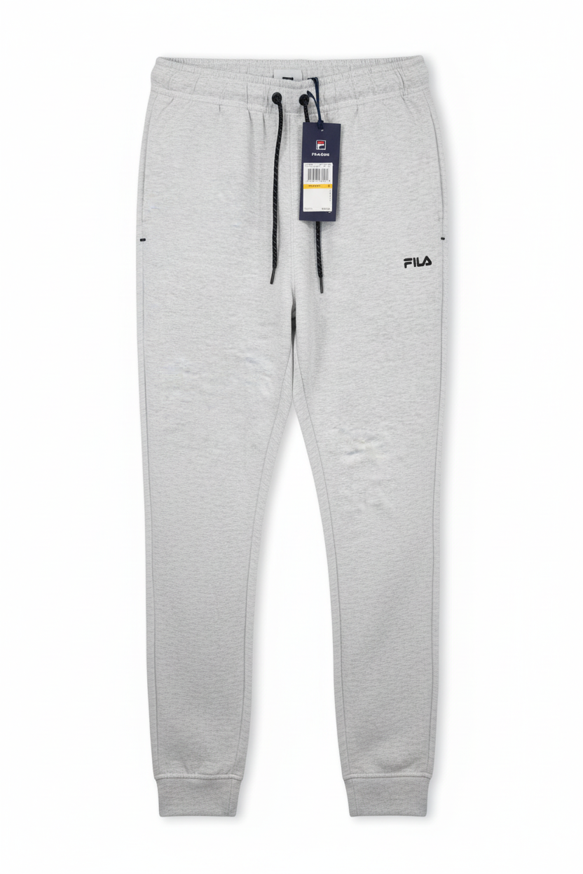 Fila Grey Joggers - Front