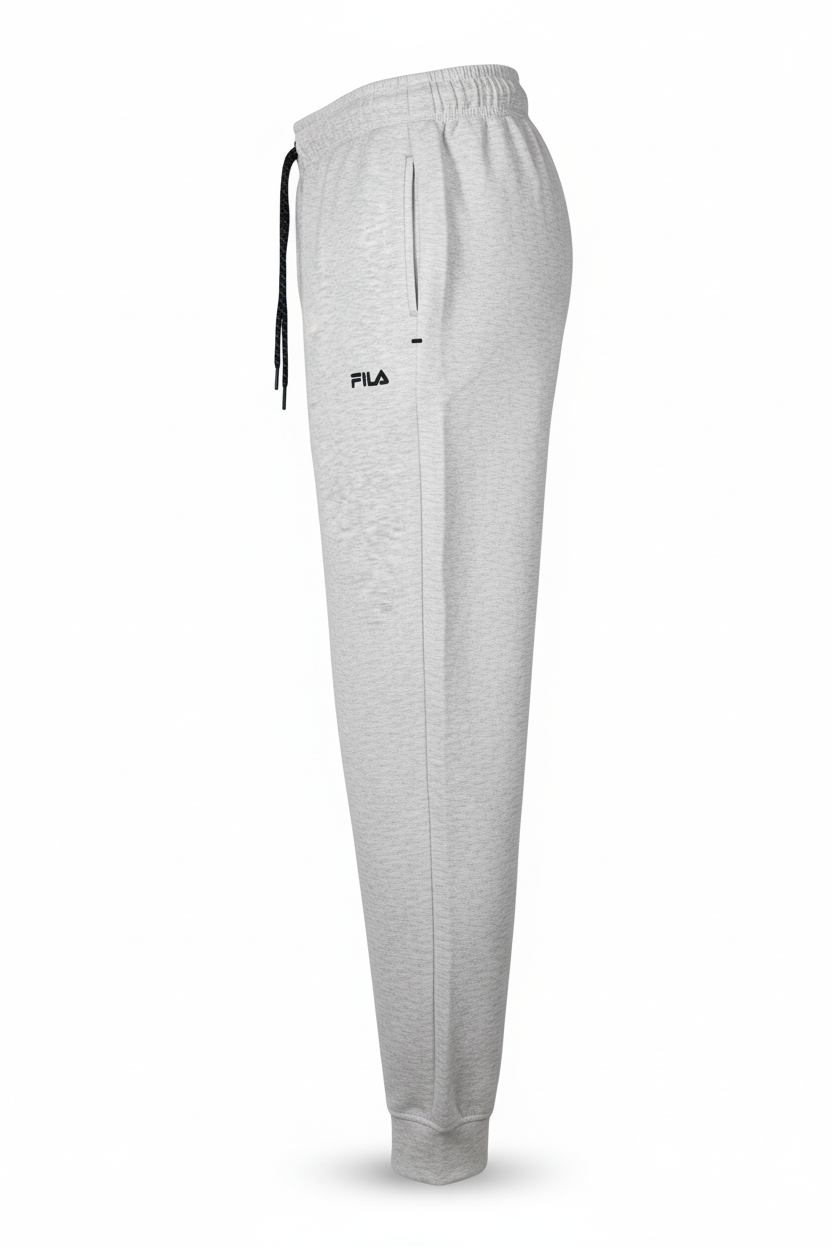 Fila Grey Joggers - Side