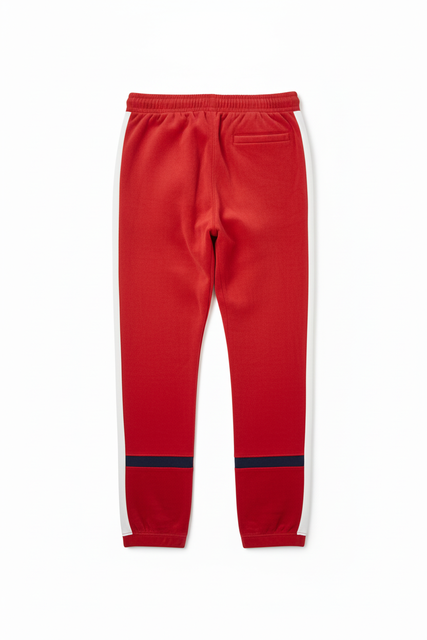 Fila NYC Red Sweatpants - Back View