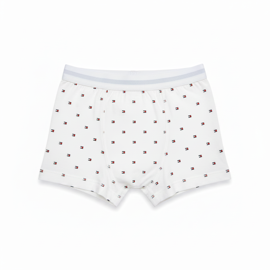 Flag Print Boxer Briefs - No Logo
