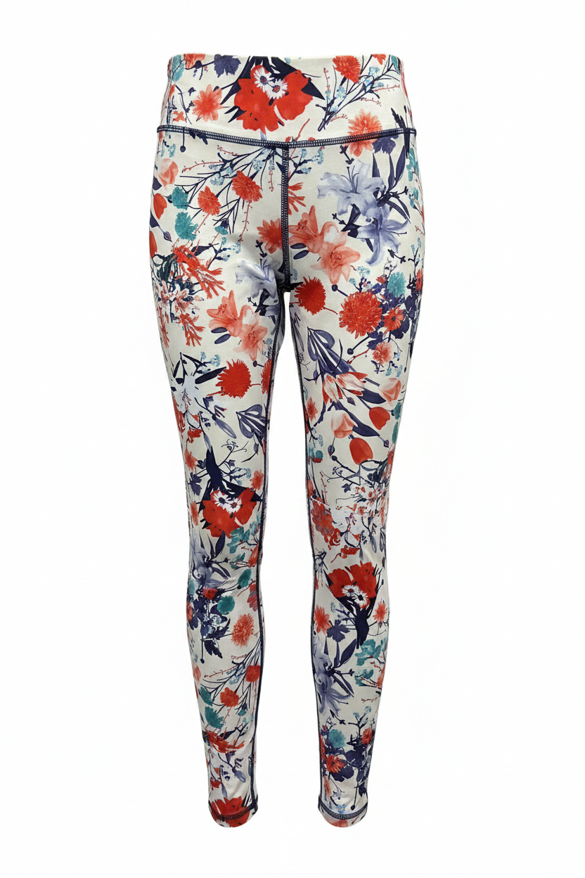 Floral Leggings - Front