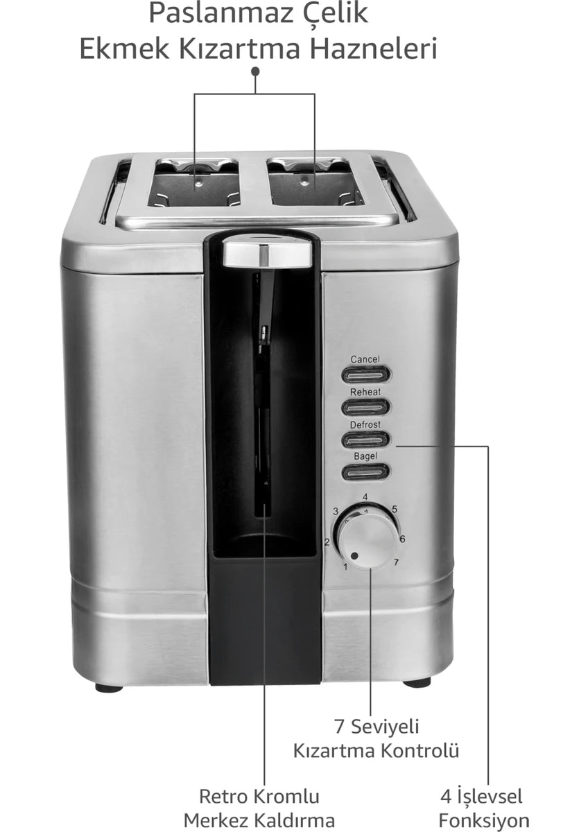avox red slice toaster
