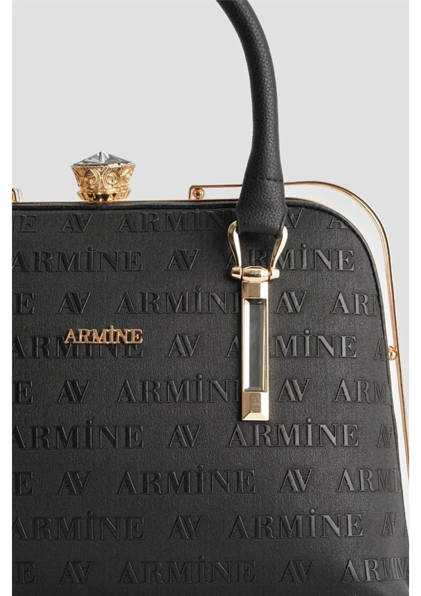 Armine Women's Shoulder Bag 339 Black Laser