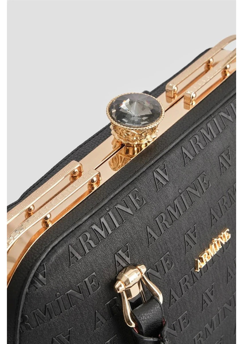 Armine Women's Shoulder Bag 339 Black Laser