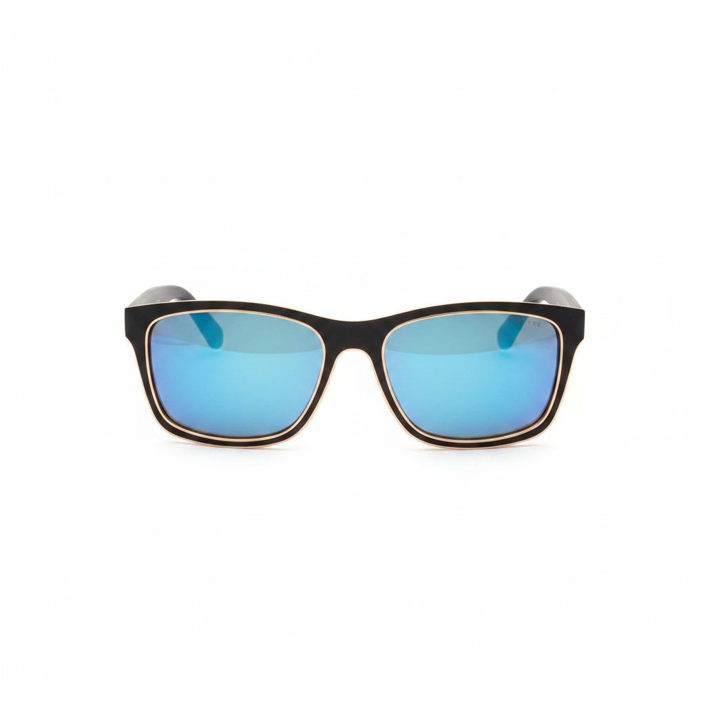 Guess Blue Mirrored Sunglasses