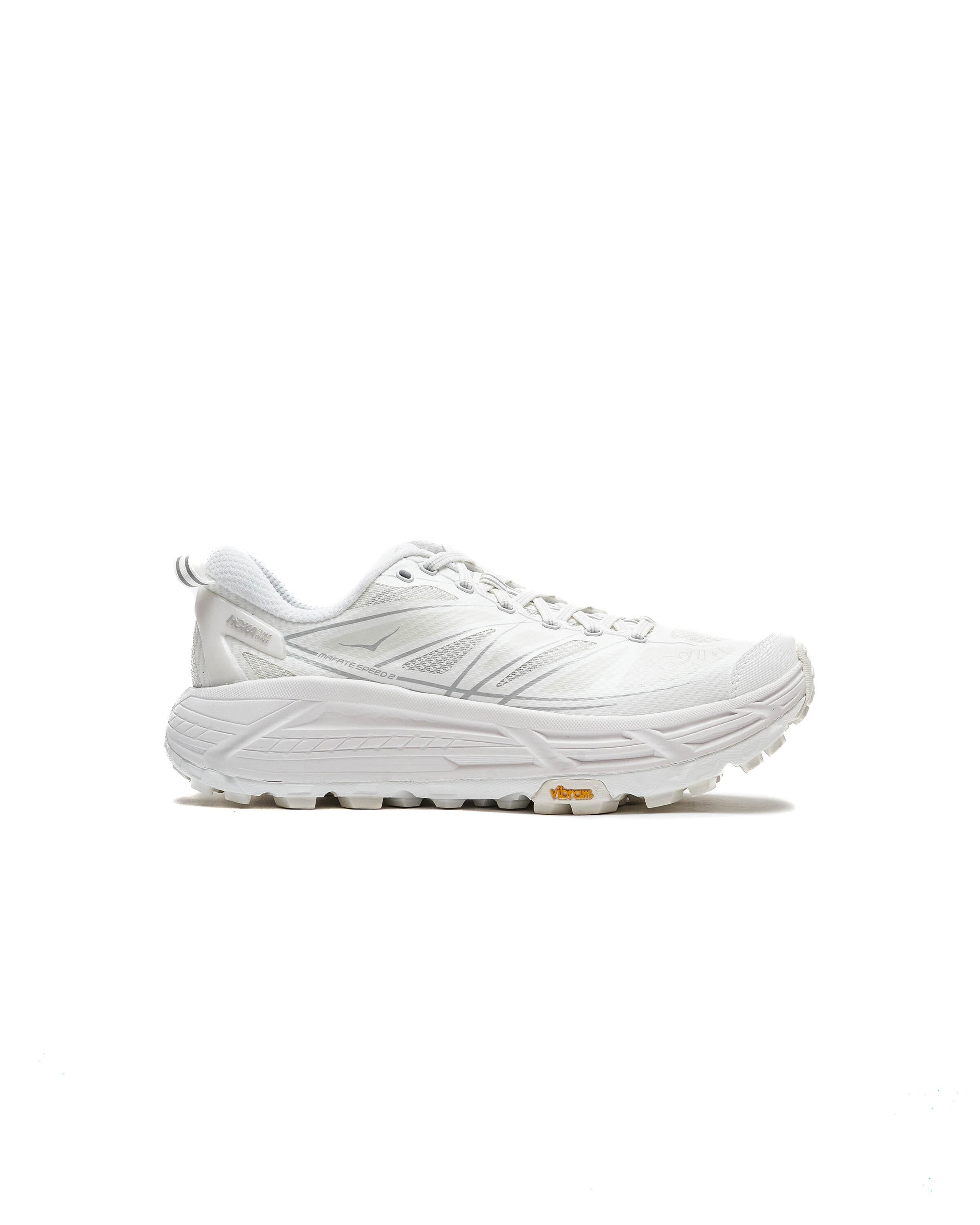 Hoka One One MAFATE SPEED 2 WHITE / LUNAR ROCK ( without box )