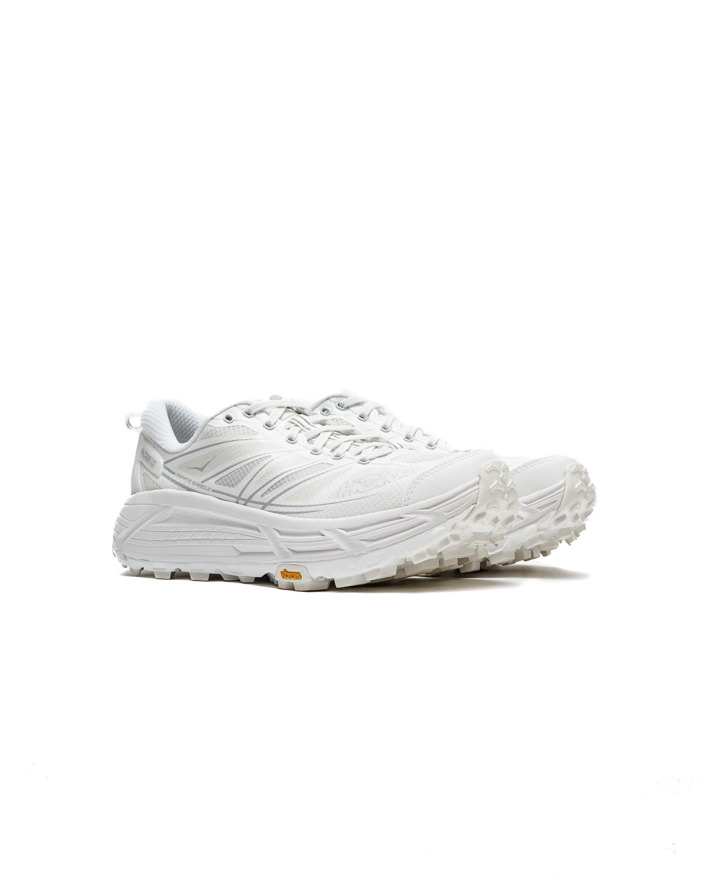 Hoka One One MAFATE SPEED 2 WHITE / LUNAR ROCK ( without box )