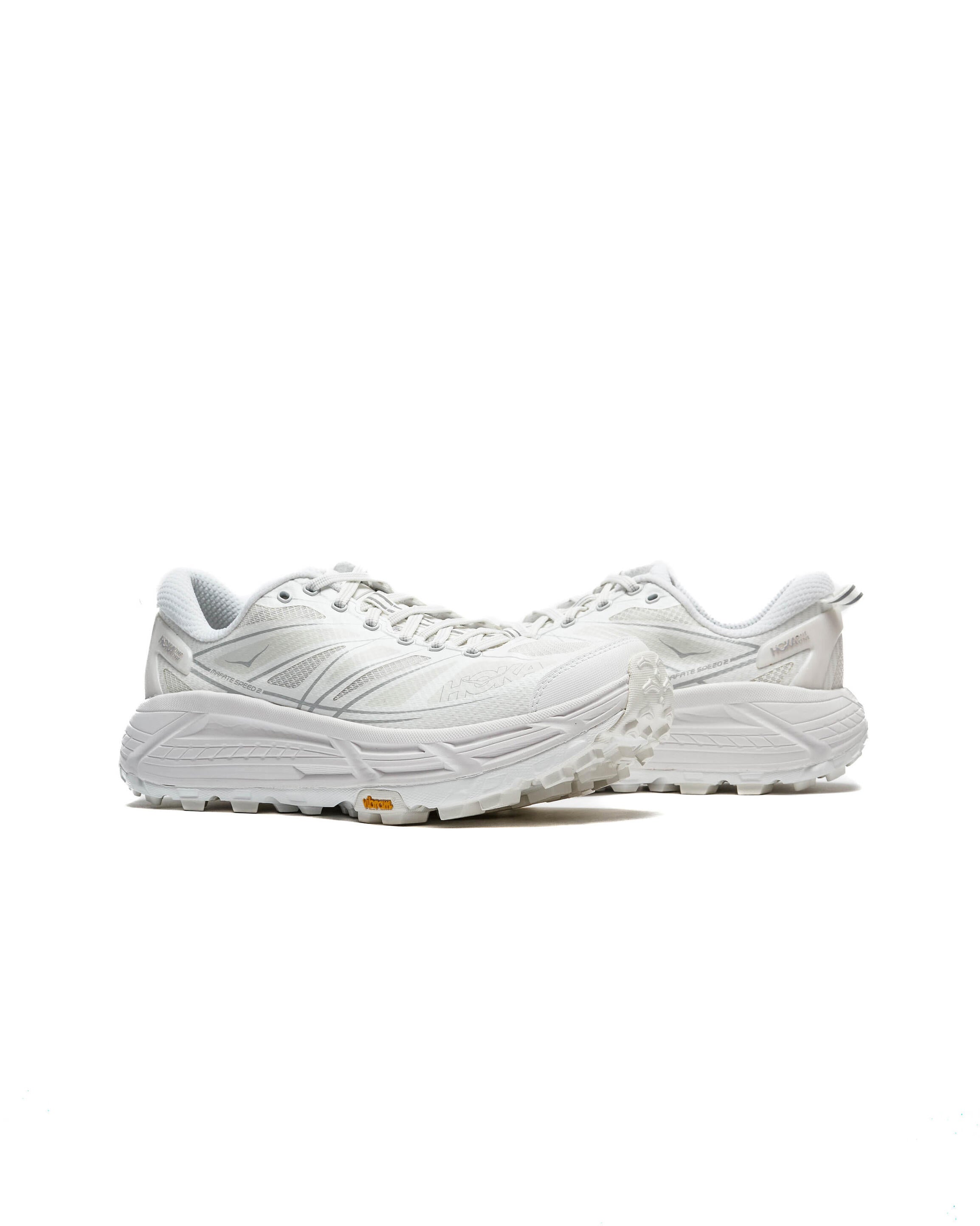 Hoka One One MAFATE SPEED 2 WHITE / LUNAR ROCK ( without box )