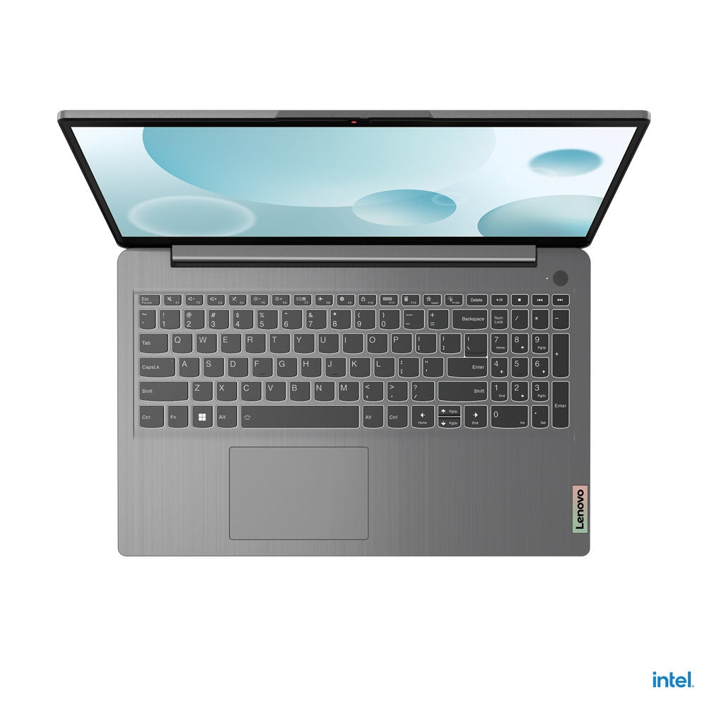 Lenovo IdeaPad 3 Ultraslim Notebook – 12th Gen / Intel Core i7-1255U / 14 inch FHD / 512GB SSD / 16GB RAM / Shared Intel Iris Xe Graphics / Windows 11 Home / English & Arabic Keyboard / Arctic Grey