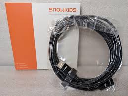 Snowkids 8K Certified HDMI 2.1 Cable 10 ft, 48Gbps Ultra High Speed HDMI Cables Cord