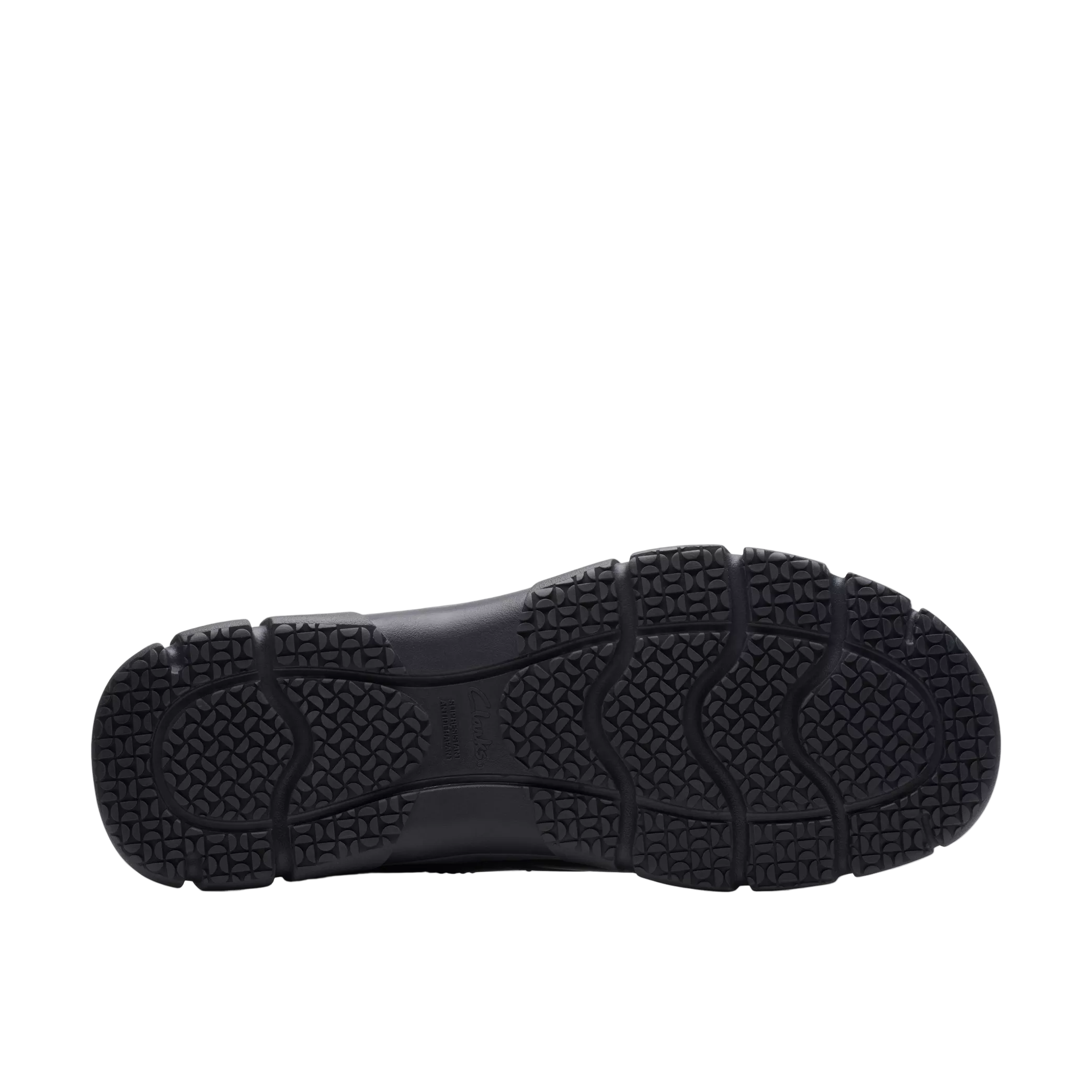 Clarks Walpath Low Men’s Black Leather Casual Shoes