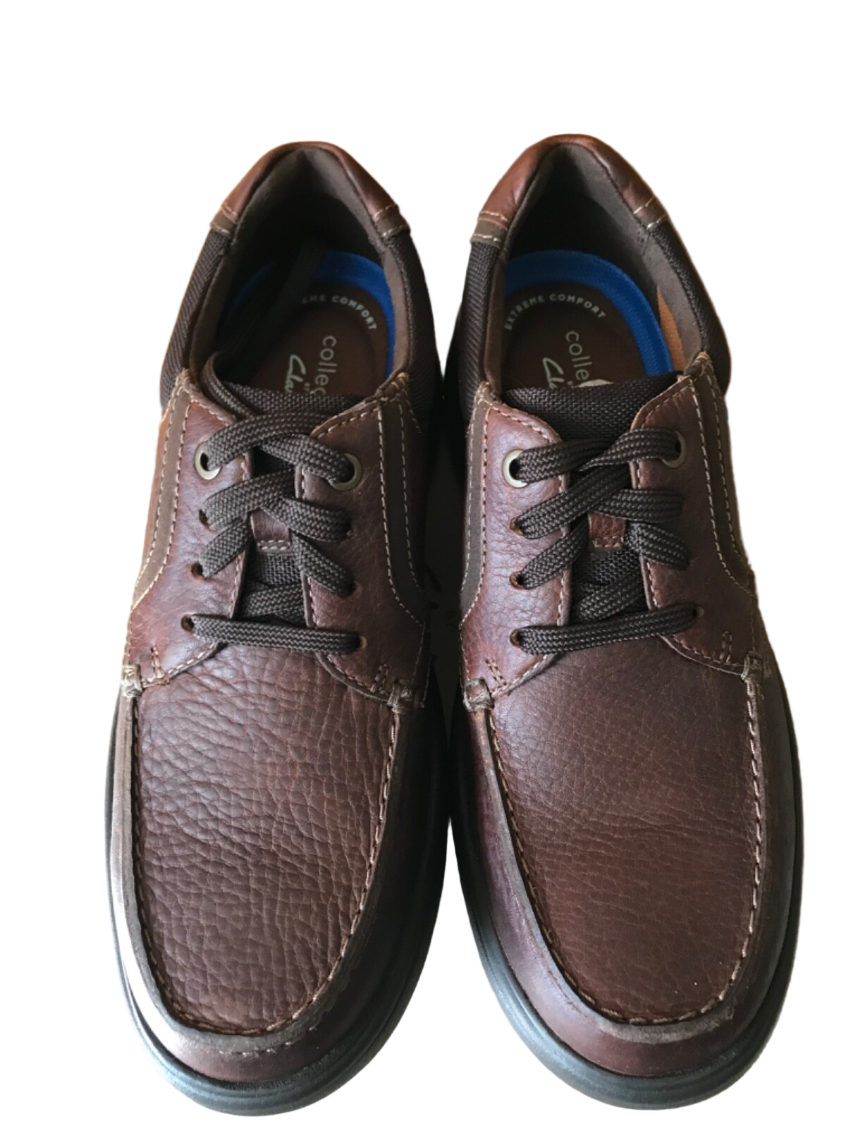 Clarks Bradley Vibe Men’s Tan Tumbled Leather Casual Shoes
