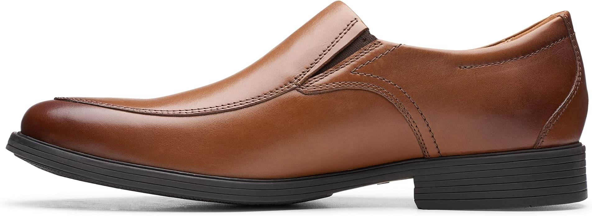 Clarks Whiddon Plain Men’s Leather Loafers – Classic Dress Shoes